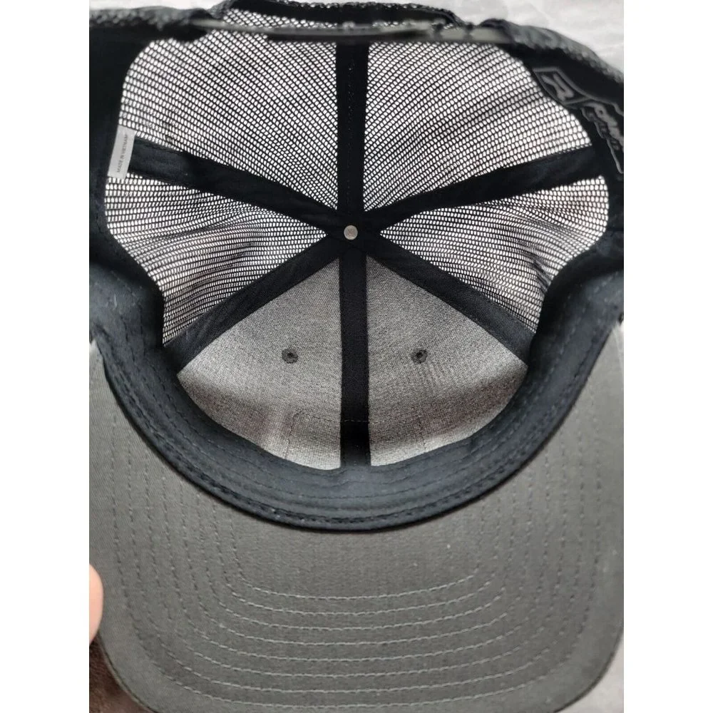 Phillips 66 XII Championship Gray Black Mesh snapback‎ hat adjustable